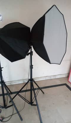 Studio lights with Stand 10x10 condition