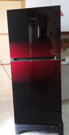 Hair Refrigerator Double Door Slightly Used For Sale. Model-HRF-368ID
