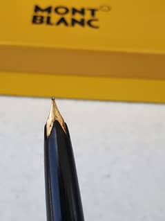 vintage Mont Blanc pen with gold nib for sale 0