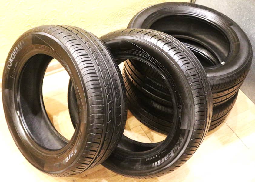 Yokohama BluEarth Tyres, Tires Like New 215/55/16 0