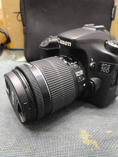 Canon 70D With Kit Lens 18 - 55mm