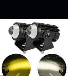 duel Color lED fog lights 3 available hain