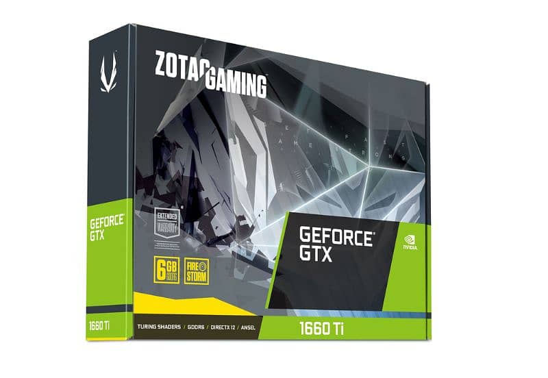 ZOTAC GAMING GeForce GTX 1660 Ti 6GB GDDR6 3