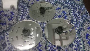 3pcs set Stainless steel disc for slicing and shredding