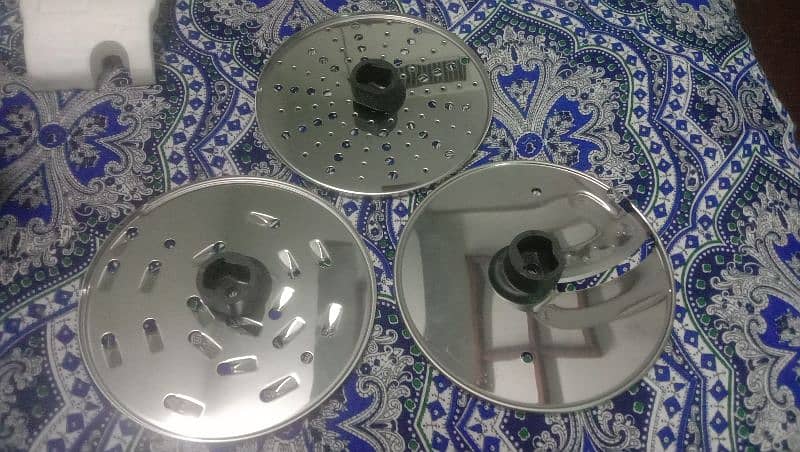 3pcs set Stainless steel disc for slicing and shredding 0