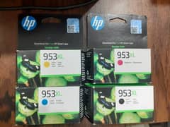 HP 953XL High Yield Black & Color Original Ink Cartridges