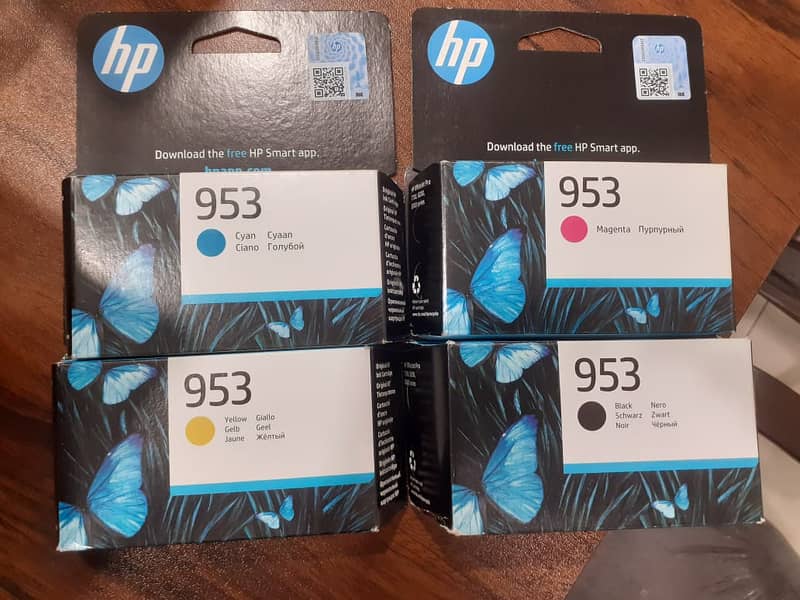 HP 953 Original Ink Cartridges (4 PCS/SET) 0