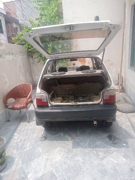 one piece of mehran car is for sale good condition 4