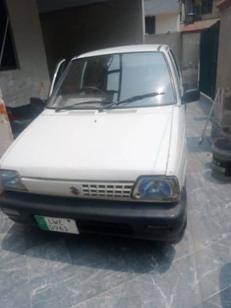 one piece of mehran car is for sale good condition 9