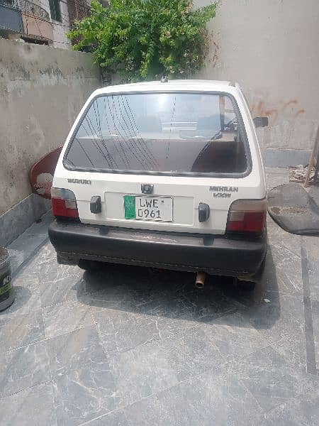 one piece of mehran car is for sale good condition 14