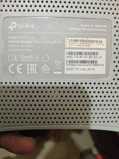 Good condition tp link router