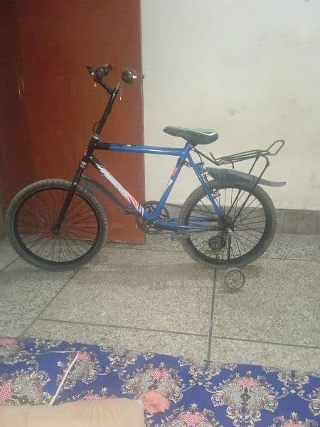 new bmx cycle blue and black colour 2