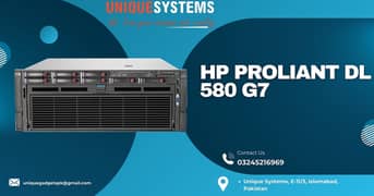 HP PROLIANT DL 580 G7 server