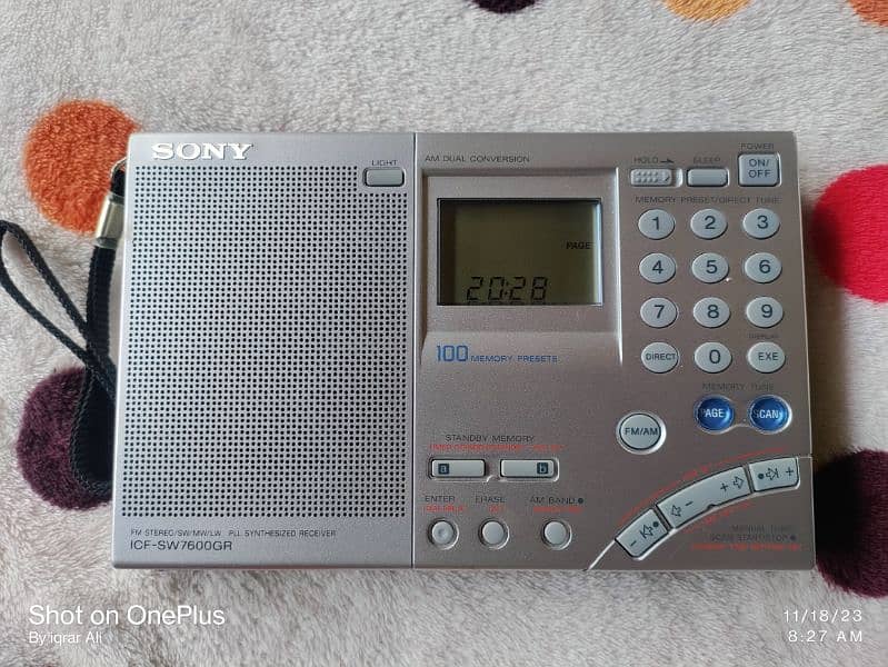 sony radio icf sw 7600GR 3