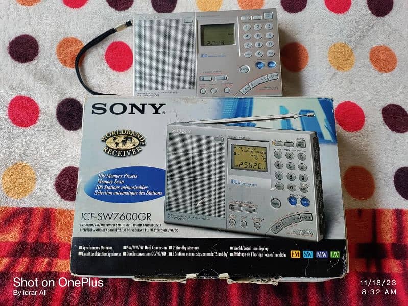 sony radio icf sw 7600GR 10