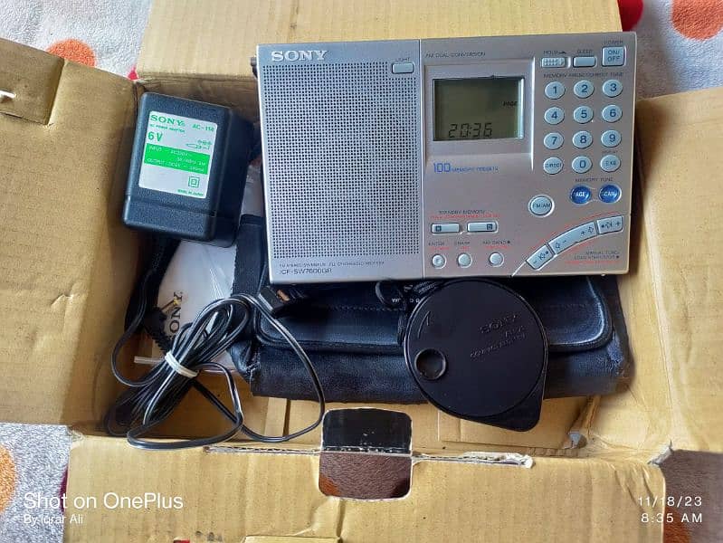 sony radio icf sw 7600GR 12