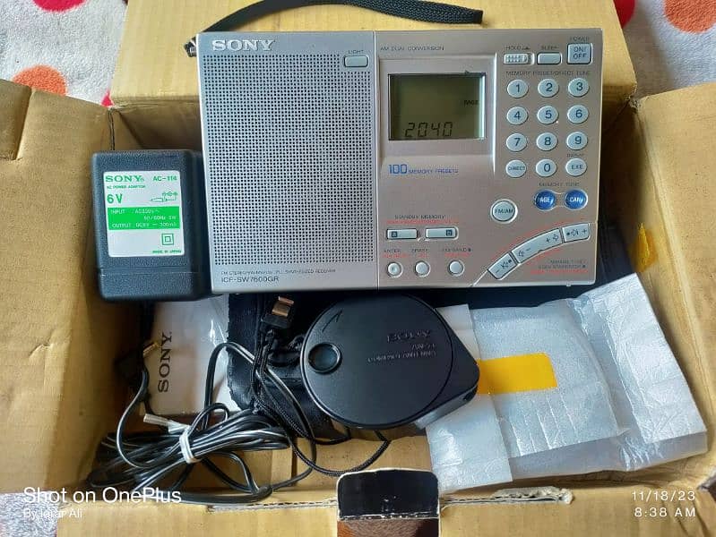 sony radio icf sw 7600GR 14