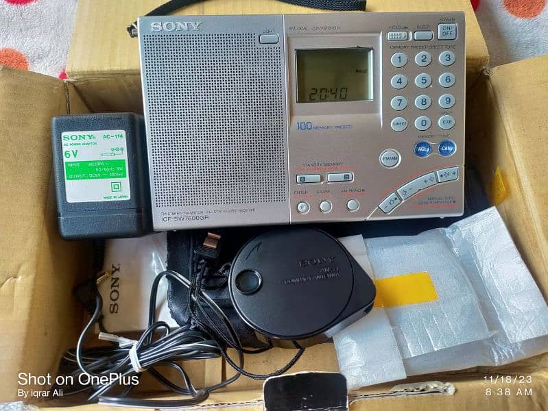 sony radio icf sw 7600GR 15