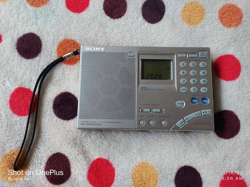 sony radio icf sw 7600GR 18