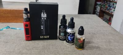 vape use only 3 weeks 10 by 10 condition. . with 3 bottle refil