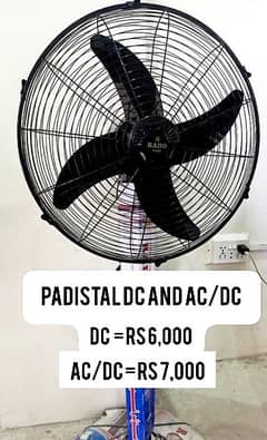 Ac+Dc Padistal Fan Energy Saver