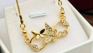 gold plated neckless