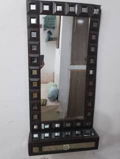 Wooden mirror