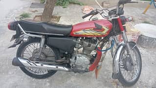 Honda CG124 2016model Chakwal number (CH50)