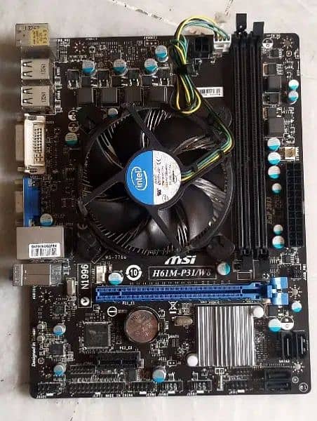 Msi H61 2nd/3rd Gen Generation Mobo Motherboard intel i3/i5/i7 1