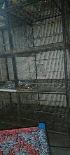 8 portion fixed cage