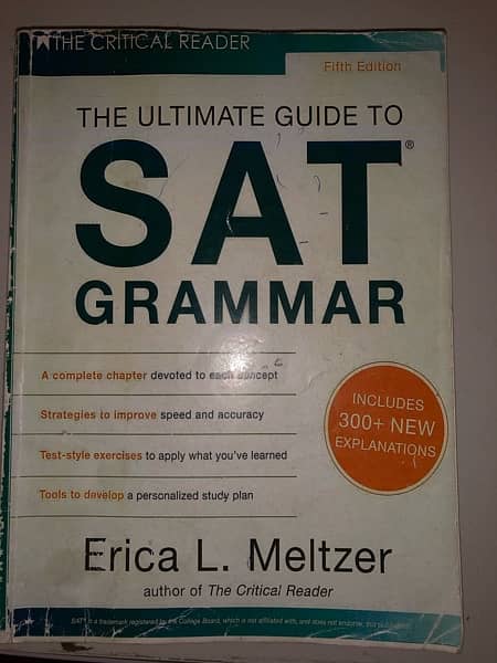 Erica meltzer SAT grammer book 0