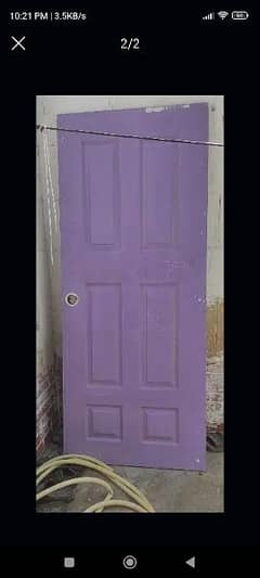 Wooden door