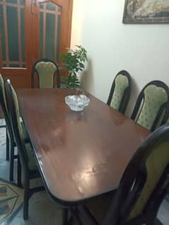 6 seater dining table