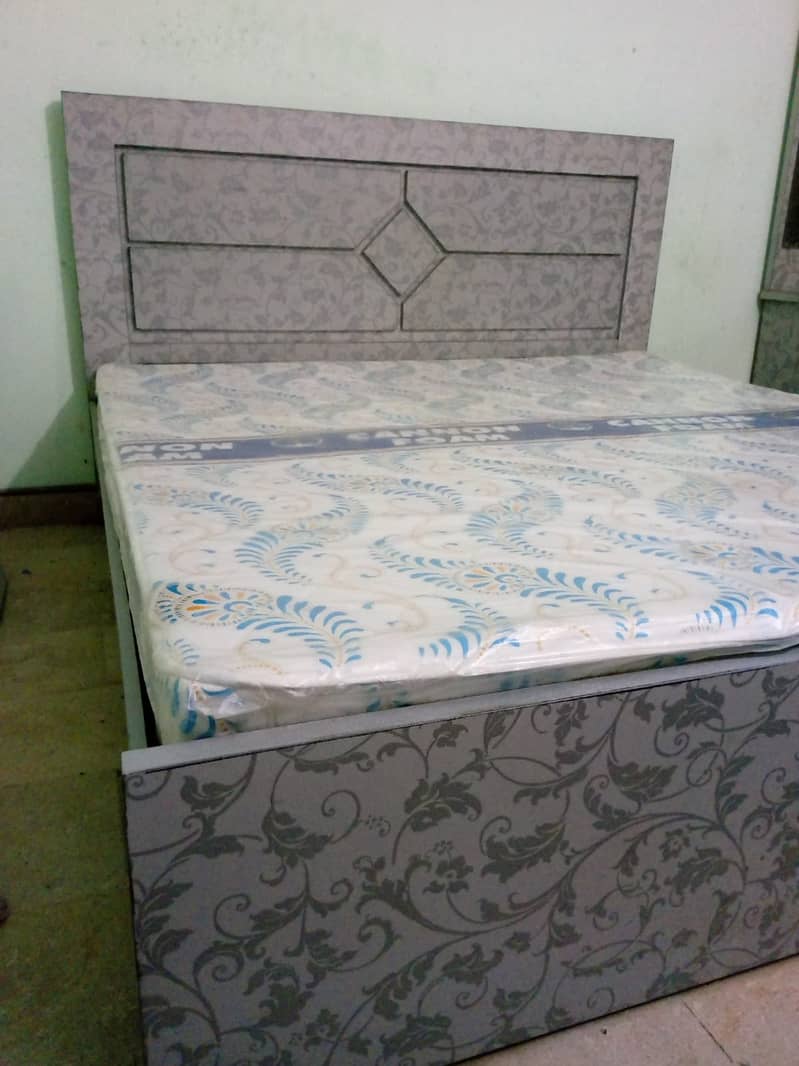 bed with dressing table without matress 1