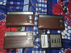 4 good condition and good reception radio