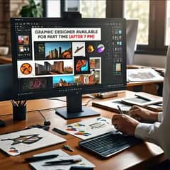 Graphic Designer Available for Part time