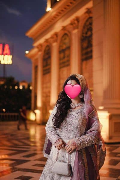 excellent condition trendy  walima dress 1