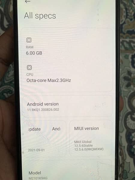 Xiaomi Redmi M11 lite 8