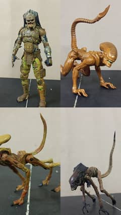 Neca Predator and Neca Alien 3 Action figures