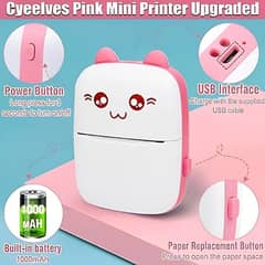 Mini portable printer