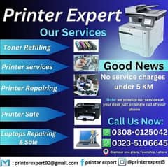 PRINTER REPAIR AND TONER REFIL AT YOUR DOOR STEP