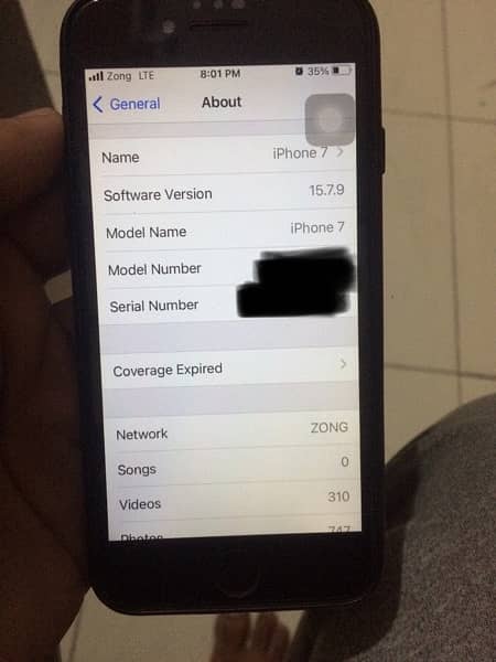 iPhone 7 128 gb pta approved 6