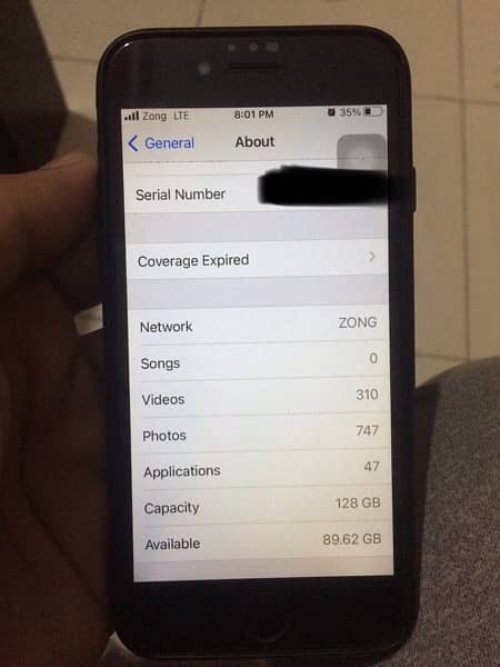 iPhone 7 128 gb pta approved 7