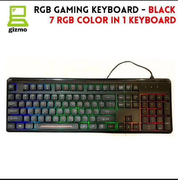 gaming mouse and keyboard combo with RGB lights 1