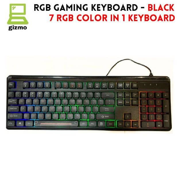 gaming mouse and keyboard combo with RGB lights 2