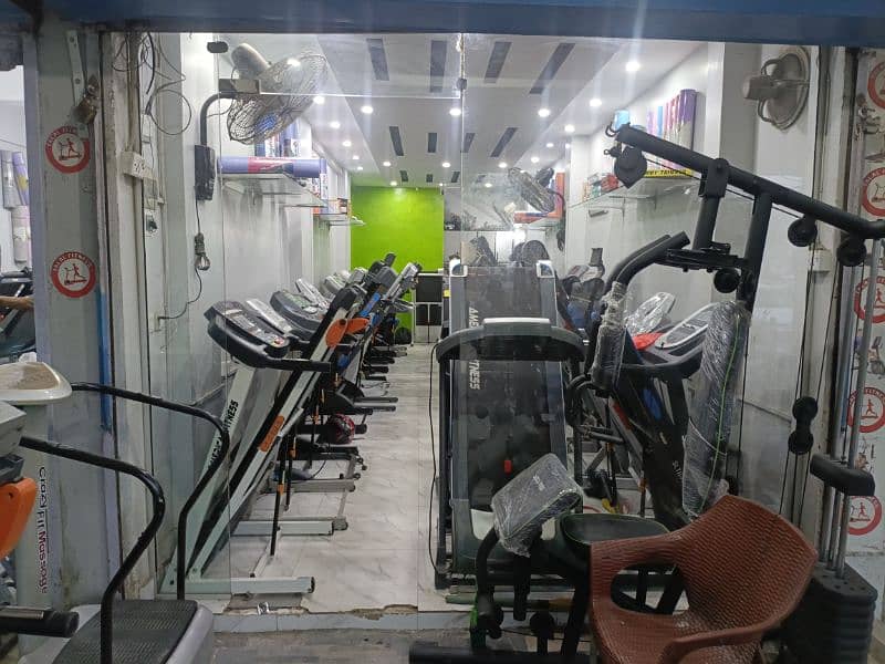 Used Fitness store in Karachi Treadmill walking jogging Running machin 1