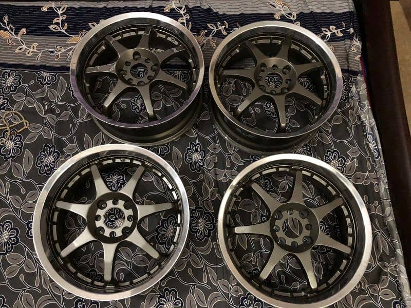 Kosei Japan Orignal 17 inch Multi pcd 7jj rims 0