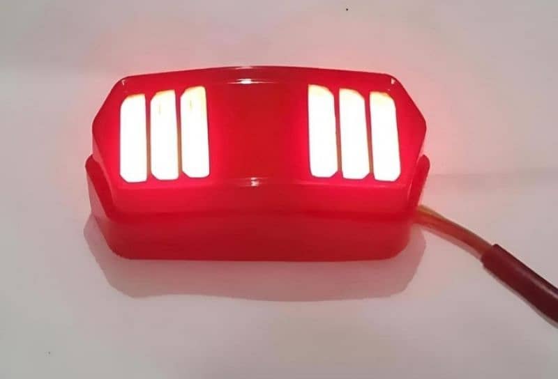 universal motorbike back light with indecater DRL 0