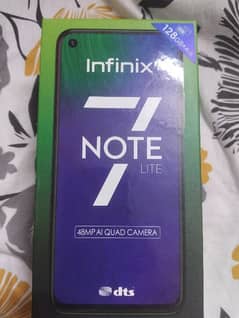 Infinix note 7 lite 4 128