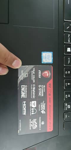 Selling my MSI GT72S 6QE Gaming Laptop i7 6th GTX 980m 8gb 75Hz 9/10